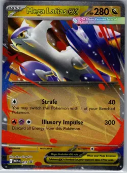 Mega Latias ex MEP 011 ME: Mega Evolution Promo - Pokemon Card - NM - Image 1