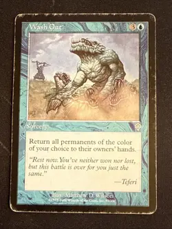 1x Wash Out (87) Invasion HP MTG Magic the Gathering x1 MKE - Image 1