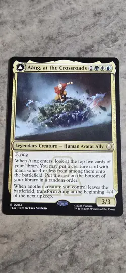 Aang, at the Crossroads Avatar: The Last Airbender Regular Rare MTG NM - Image 1
