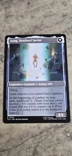 Aang, at the Crossroads Avatar: The Last Airbender Regular Rare MTG NM - Image 2