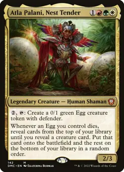 MTG - Atla Palani, Nest Tender - Dominaria United - X1 - (NM) - #Q5436 - Image 1