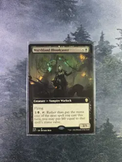 Marshland Bloodcaster (Extended Art) Commander 2021 Regular - Image 1