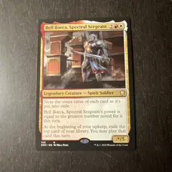 MTG STARTER COMMANDER DECK - Bell Borca, Spectral Sergeant - R/W Weenies - Image 1