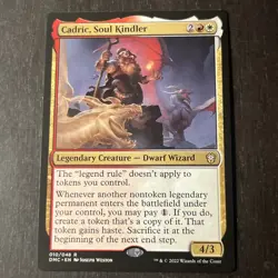 MTG STARTER COMMANDER DECK - Cadric, Soul Kindler - R/W - $40 Value - Image 1
