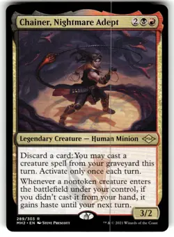 Chainer, Nightmare Adept Modern Horizons 2 Regular MTG NM - Image 1