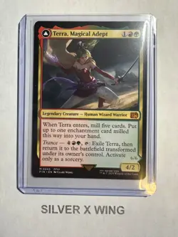 Terra, Magical Adept x1, MTG, Magic the Gathering, Final Fantasy, FIN, NM - Image 1