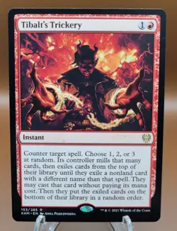 Tibalt's Trickery x1 MTG Kaldheim Magic Near Mint NM English - Image 1