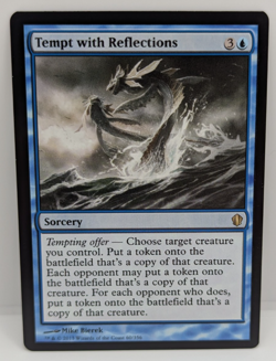 Tempt with Reflections Commander 2013 Regular NM MTG - Image 1