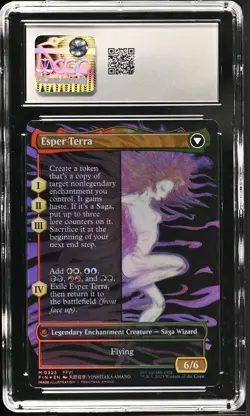 TERRA, MAGICAL ADEPT Final Fantasy Borderless Foil Mythic CGC 9 MTG - Image 2