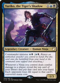 Yuriko, the tigers shadow Custom MTG Commander Deck - Image 1