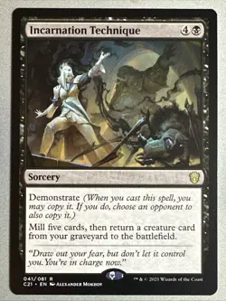 MTG / Incarnation Technique / C21 / #41 / Regular / Rare / NM - Image 1