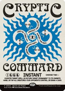 Foil - Cryptic Command (Rainbow Foil) - 905 - NM - EN - Image 1