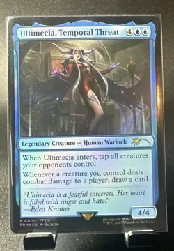 Ultimecia, Temporal Threat - Promo FOIL - Final Fantasy - 0001 - NM - MTG - Image 1
