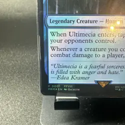 Ultimecia, Temporal Threat - Promo FOIL - Final Fantasy - 0001 - NM - MTG - Image 2