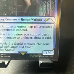 Ultimecia, Temporal Threat - Promo FOIL - Final Fantasy - 0001 - NM - MTG - Image 3