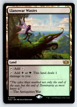Llanowar Wastes -Commander: Tarkir: Dragonstorm - Image 1
