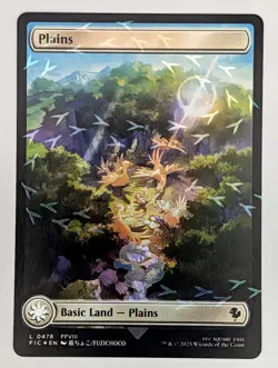 (Foil) Plains (Chocobo Track Foil) (478) Commander: FINAL FANTASY Mtg NM - Image 1
