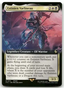 Estinien Varlineau (Extended Art) #171 MTG Final Fantasy FIC NM X1 - Image 1