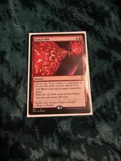 MTG Magic The Gathering Jeska's Will Sorcery Card Commander Legends 2022 - Image 1
