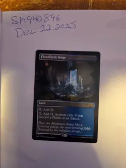 Floodfarm Verge (Borderless) Duskmourn: House of Horror Regular - Image 1