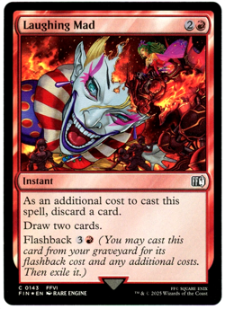 Laughing Mad (Foil) - 0143 - Final Fantasy - MTG - NM/M - Image 1