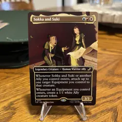 Sokka and Suki Borderless Avatar: The Last Airbender: Eternal-Legal Regular 0071 - Image 1