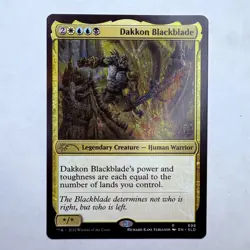 SLD Dakkon Blackblade Secret Lair Drop NonFoil MTG NM - Image 1