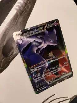Pokemon Team Rockets Mewtwo EX Mega Dream SAR 237/193 Pokemon Card NM - Image 4