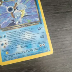 Pokemon TCG Dark Blastoise 20/82 Rare Non-Holo Team Rocket WOTC Base Set - Image 5