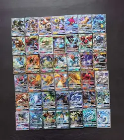 42 Lot Pokemon TCG Chinese Card Charizard Blastoise Dragonite Lugia GX #3 -JD90 - Image 1