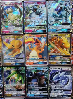 42 Lot Pokemon TCG Chinese Card Charizard Blastoise Dragonite Lugia GX #3 -JD90 - Image 2