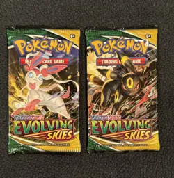Pokemon TCG: 2 Evolving Skies Booster Packs SEALED! - Image 1