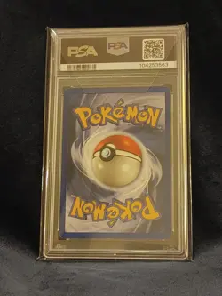 1999 POKEMON GAME GROWLITHE SHADOWLESS #28 PSA 4 - Image 2