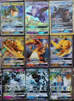 42 Lot Pokemon TCG Chinese Card Charizard Rayquaza Espeon Blastoise GX #2 -JD90 - Image 2