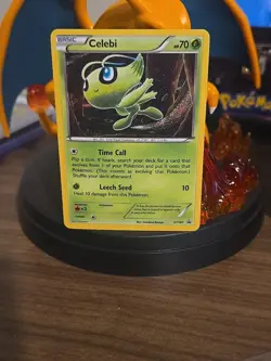 2017 Pokemon TCG Celebi XY187 NM Black Star Promo Holo Rare - Image 1