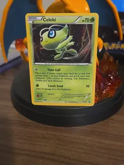 2017 Pokemon TCG Celebi XY187 NM Black Star Promo Holo Rare - Image 2