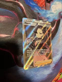 Pokemon TCG Sword & Shield Marnie Full Art Trainer 200/202 Near Mint - Image 3