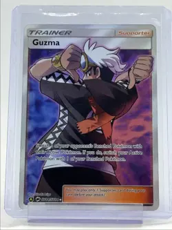 GUZMA 2019 POKEMON S&M HIDDEN FATES SHINY VAULT HOLO RARE B SV84/SV94 Q6233 - Image 1