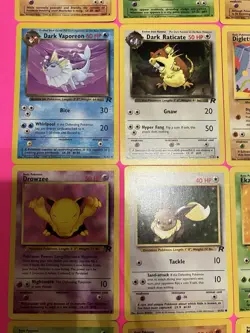 31 Different Pokemon Team Rocket Cards- Vintage 2000 Wizards Of The Coast- NM-LP - Image 4