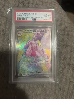 2023 POKEMON PAL EN-PALDEA EVOLVED SPECIAL ILLUSTRATION RARE TINKATON EX PSA 10 - Image 1