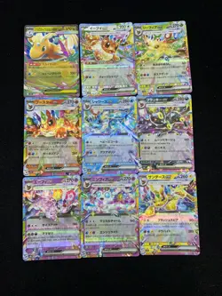 2025 Pokemon TCG Japanese Eevee Sylveon Umbreon Vaporeon RR Holo Lot*9 -VW13 - Image 1