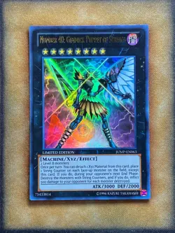 Yugioh Number 40: Gimmick Puppet of Strings JUMP-EN063 Ultra Rare NM - Image 1