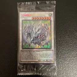Yugioh 5ds PROMO Pack L5DD Stardust Dragon Black Rose Token Chibi Art SEALED! - Image 1