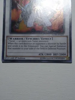 Yugioh! Goyo Guardian LC5D-EN321 Super Rare 1st EdNM - Image 2
