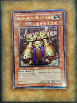 Yugioh Granmarg The Rock Monarch FET-EN009 Ultimate Rare 1st Ed NM - Image 1