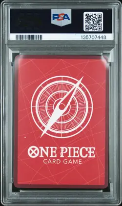 2025 ONE PIECE PROMOS BVB X ONE PIECE MATCH DAY 2025 #003 MONKEY D. LUFFY PSA 10 - Image 2