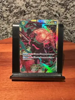 One Piece TCG Roronoa Zoro SEC Japanese OP06-118 Secret PRB-02 - Image 1