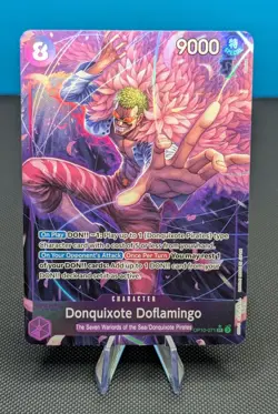 Donquixote Doflamingo 🏴‍☠ OP10-071 Alt Art - Royal Blood - One Piece English - Image 1