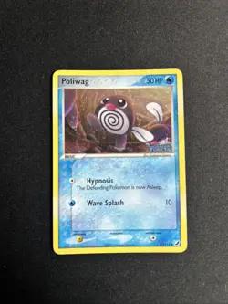 Pokemon Unseen Forces Poliwag #67/115 Common Reverse Holo Card Pokemon TCG LP - Image 1