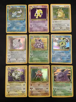 Vintage Holo Rare Pokemon Card Lot WOTC Era 1999 Base Set, Fossil, Jungle -HP/MP - Image 1